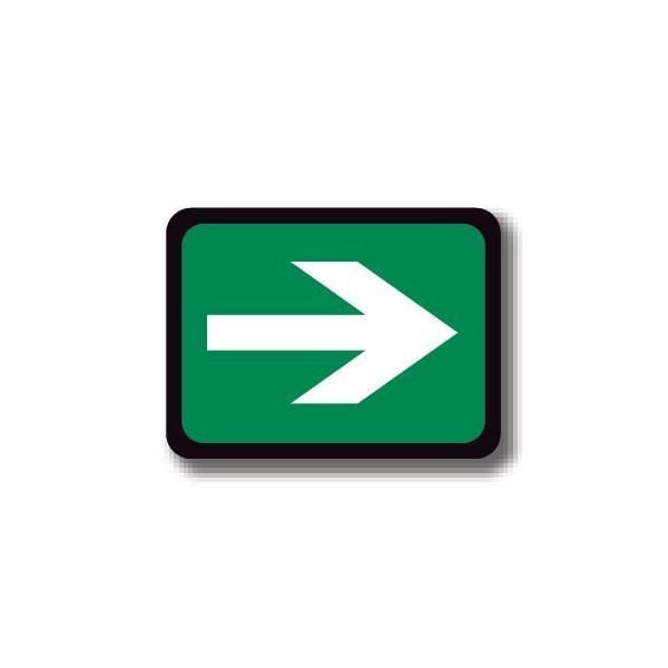 Ergomat 30in x 21in RECTANGLE SIGNS - Arrow DSV-SIGN 630 #2217 -UEN - main